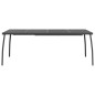 vidaXL Gartentisch Anthrazit 200x100x72 cm Stahlgitter vidaXL Gartentisch Anthrazit 200x100x72 cm Stahlgitter