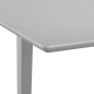 vidaXL Ausziehbarer Esstisch Grau (80-120)x80x74 cm MDF vidaXL Ausziehbarer Esstisch Grau (80-120)x80x74 cm MDF