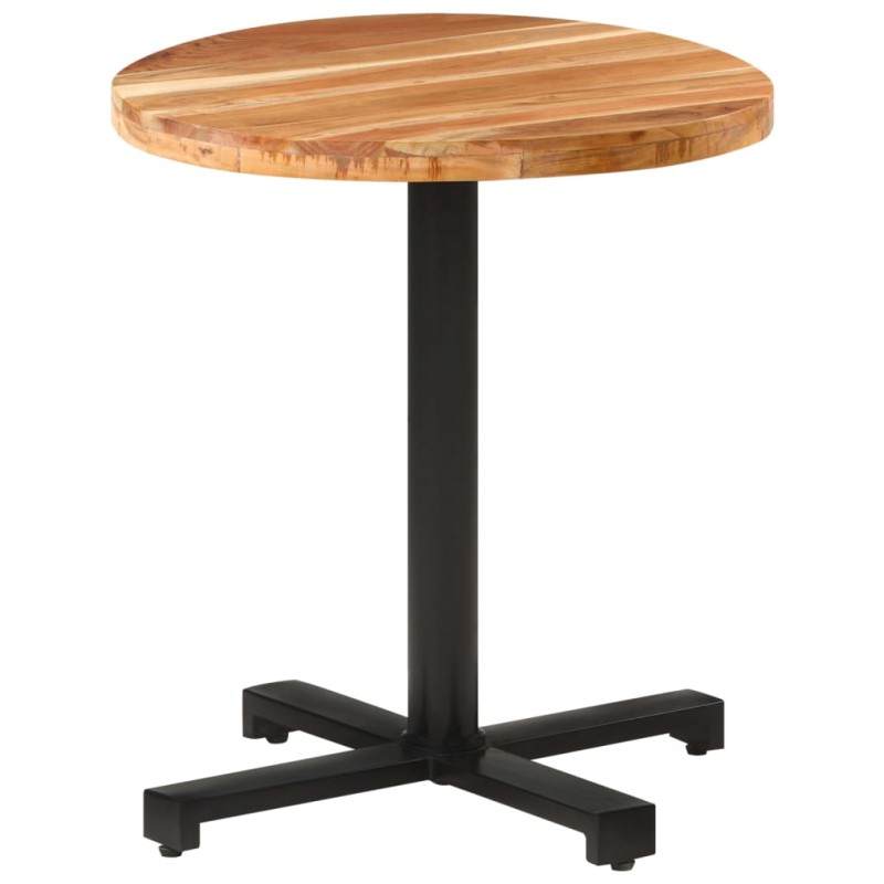 vidaXL Bistrotisch Rund Ø70x75 cm Akazie Massivholz vidaXL Bistrotisch Rund Ø70x75 cm Akazie Massivholz