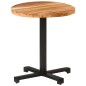 vidaXL Bistrotisch Rund Ø70x75 cm Akazie Massivholz vidaXL Bistrotisch Rund Ø70x75 cm Akazie Massivholz