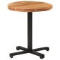 vidaXL Bistrotisch Rund Ø70x75 cm Akazie Massivholz vidaXL Bistrotisch Rund Ø70x75 cm Akazie Massivholz