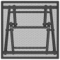 vidaXL Gartentisch Klappbar Anthrazit 38x38x38 cm Stahlgitter vidaXL Gartentisch Klappbar Anthrazit 38x38x38 cm Stahlgitter