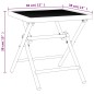 vidaXL Gartentisch Klappbar Anthrazit 38x38x38 cm Stahlgitter vidaXL Gartentisch Klappbar Anthrazit 38x38x38 cm Stahlgitter