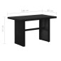 3-tlg. Garten-Lounge-Set mit Auflagen Poly Rattan Schwarz 3-tlg. Garten-Lounge-Set mit Auflagen Poly Rattan Schwarz