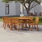 vidaXL Gartentisch 200x90x75 cm Massivholz Akazie vidaXL Gartentisch 200x90x75 cm Massivholz Akazie