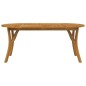 vidaXL Gartentisch 200x90x75 cm Massivholz Akazie vidaXL Gartentisch 200x90x75 cm Massivholz Akazie