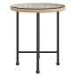 vidaXL Esstisch Ø50 cm Hartglas und Stahl vidaXL Esstisch Ø50 cm Hartglas und Stahl