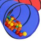 vidaXL Spieltunnel mit 250 Bällen Mehrfarbig vidaXL Spieltunnel mit 250 Bällen Mehrfarbig
