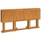 vidaXL Garten-Klapptisch Butterfly 150x90x75 cm Massivholz Teak vidaXL Garten-Klapptisch Butterfly 150x90x75 cm Massivholz Teak