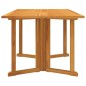 vidaXL Garten-Klapptisch Butterfly 150x90x75 cm Massivholz Teak vidaXL Garten-Klapptisch Butterfly 150x90x75 cm Massivholz Teak