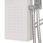 vidaXL Duschpaneel-System Aluminium Weiß vidaXL Duschpaneel-System Aluminium Weiß