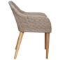 vidaXL Gartenstühle mit Polstern 2 Stk. Poly Rattan Braun vidaXL Gartenstühle mit Polstern 2 Stk. Poly Rattan Braun