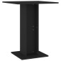vidaXL Bistrotisch Schwarz 60x60x75 cm Holzwerkstoff vidaXL Bistrotisch Schwarz 60x60x75 cm Holzwerkstoff