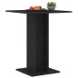 vidaXL Bistrotisch Schwarz 60x60x75 cm Holzwerkstoff vidaXL Bistrotisch Schwarz 60x60x75 cm Holzwerkstoff