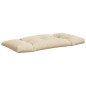 vidaXL Palettenkissen 2-tlg. Beige Stoff vidaXL Palettenkissen 2-tlg. Beige Stoff