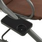 vidaXL Hollywoodschaukel mit Sonnendach Kaffeebraun