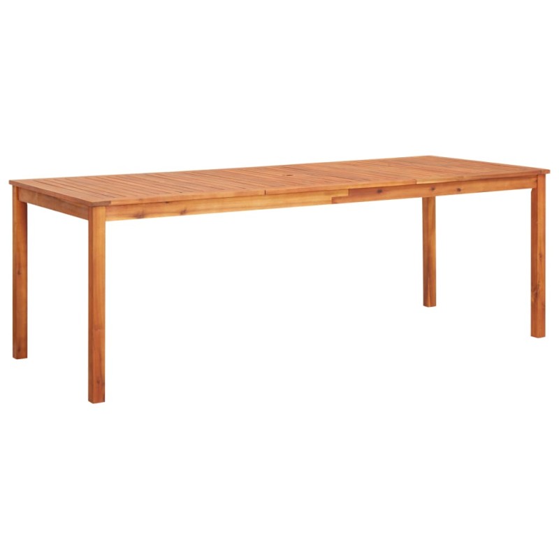 vidaXL Gartentisch 215x90x74 cm Akazie Massivholz vidaXL Gartentisch 215x90x74 cm Akazie Massivholz