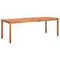 vidaXL Gartentisch 215x90x74 cm Akazie Massivholz vidaXL Gartentisch 215x90x74 cm Akazie Massivholz