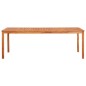 vidaXL Gartentisch 215x90x74 cm Akazie Massivholz vidaXL Gartentisch 215x90x74 cm Akazie Massivholz