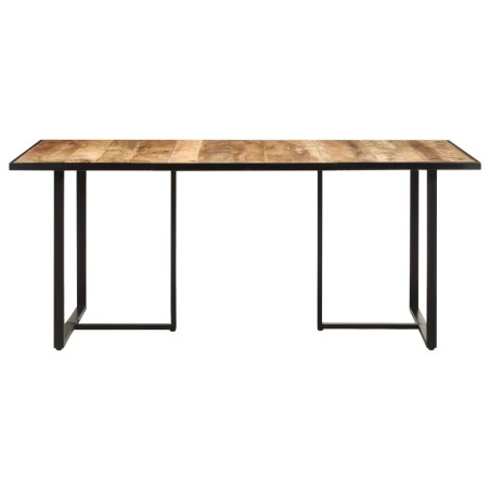 vidaXL Esstisch 180 cm Raues Mangoholz