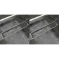 vidaXL Lineare Duschrinnen 2 Stk. 530 x 140 mm Edelstahl vidaXL Lineare Duschrinnen 2 Stk. 530 x 140 mm Edelstahl