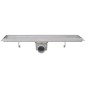vidaXL Lineare Duschrinnen 2 Stk. 530 x 140 mm Edelstahl vidaXL Lineare Duschrinnen 2 Stk. 530 x 140 mm Edelstahl