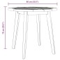 vidaXL Gartentisch Ø85x75 cm Massivholz Akazie vidaXL Gartentisch Ø85x75 cm Massivholz Akazie