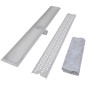 vidaXL Lineare Duschrinnen 2 Stk. Wellen 1030 x 140 mm Edelstahl vidaXL Lineare Duschrinnen 2 Stk. Wellen 1030 x 140 mm Edelstahl