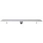 vidaXL Lineare Duschrinnen 2 Stk. Wellen 1030 x 140 mm Edelstahl vidaXL Lineare Duschrinnen 2 Stk. Wellen 1030 x 140 mm Edelstahl