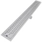 vidaXL Lineare Duschrinnen 2 Stk. Wellen 1030 x 140 mm Edelstahl vidaXL Lineare Duschrinnen 2 Stk. Wellen 1030 x 140 mm Edelstahl