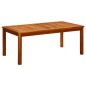 vidaXL Garten-Couchtisch 110x60x45 cm Massivholz Akazie vidaXL Garten-Couchtisch 110x60x45 cm Massivholz Akazie
