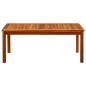 vidaXL Garten-Couchtisch 110x60x45 cm Massivholz Akazie vidaXL Garten-Couchtisch 110x60x45 cm Massivholz Akazie