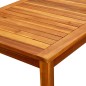 vidaXL Garten-Couchtisch 110x60x45 cm Massivholz Akazie vidaXL Garten-Couchtisch 110x60x45 cm Massivholz Akazie