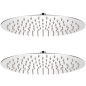 vidaXL Regenduschköpfe 2 Stk. Edelstahl Ø 30 cm vidaXL Regenduschköpfe 2 Stk. Edelstahl Ø 30 cm