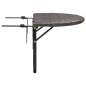 vidaXL Balkontisch Braun 60x60x40 cm Poly Rattan vidaXL Balkontisch Braun 60x60x40 cm Poly Rattan