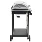Gasgrill mit 6 Brennern Edelstahl Silbern Gasgrill mit 6 Brennern Edelstahl Silbern