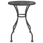 vidaXL Gartentisch Ø60x72 cm Streckgitter Anthrazit vidaXL Gartentisch Ø60x72 cm Streckgitter Anthrazit