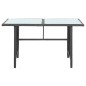 vidaXL 5-tlg. Garten-Lounge-Set mit Auflagen Poly Rattan Schwarz vidaXL 5-tlg. Garten-Lounge-Set mit Auflagen Poly Rattan Schwarz