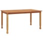 vidaXL Garten-Esstisch 150x90x75 cm Massivholz Teak vidaXL Garten-Esstisch 150x90x75 cm Massivholz Teak