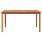 vidaXL Garten-Esstisch 150x90x75 cm Massivholz Teak vidaXL Garten-Esstisch 150x90x75 cm Massivholz Teak