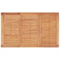 vidaXL Garten-Esstisch 150x90x75 cm Massivholz Teak vidaXL Garten-Esstisch 150x90x75 cm Massivholz Teak