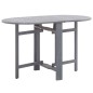 vidaXL Gartentisch Grau 120x70x74 cm Massivholz Akazie vidaXL Gartentisch Grau 120x70x74 cm Massivholz Akazie