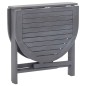 vidaXL Gartentisch Grau 120x70x74 cm Massivholz Akazie vidaXL Gartentisch Grau 120x70x74 cm Massivholz Akazie