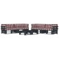 vidaXL 6-tlg. Paletten-Lounge-Set Schwarz Imprägniertes Kiefernholz vidaXL 6-tlg. Paletten-Lounge-Set Schwarz Imprägniertes Kiefernholz