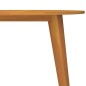 vidaXL Gartentisch Ø110x75 cm Massivholz Akazie vidaXL Gartentisch Ø110x75 cm Massivholz Akazie