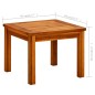 vidaXL Garten-Couchtisch 45x45x36 cm Massivholz Akazie vidaXL Garten-Couchtisch 45x45x36 cm Massivholz Akazie