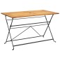 vidaXL Klappbarer Gartentisch 120x70x74 cm Massivholz Akazie vidaXL Klappbarer Gartentisch 120x70x74 cm Massivholz Akazie