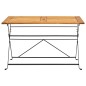 vidaXL Klappbarer Gartentisch 120x70x74 cm Massivholz Akazie vidaXL Klappbarer Gartentisch 120x70x74 cm Massivholz Akazie