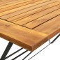 vidaXL Klappbarer Gartentisch 120x70x74 cm Massivholz Akazie vidaXL Klappbarer Gartentisch 120x70x74 cm Massivholz Akazie
