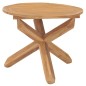 vidaXL Garten-Esstisch Ø90x75 cm Massivholz Teak vidaXL Garten-Esstisch Ø90x75 cm Massivholz Teak